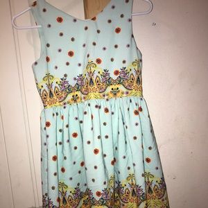 Blue girls dress